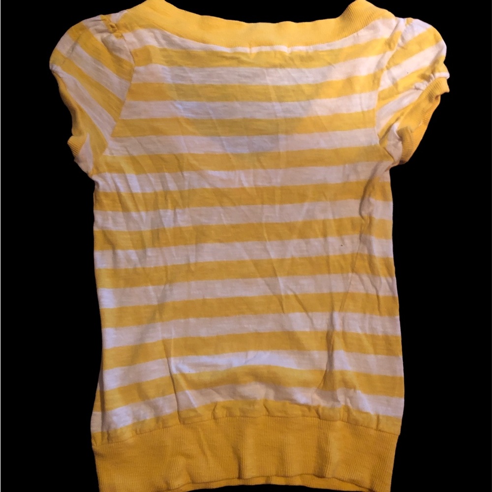 Bozzolo Yellow/White Blouse